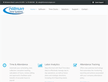 Tablet Screenshot of hillmantechnologies.com